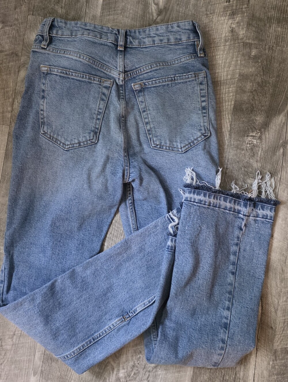 We The Free Light Blue Wide Leg Jeans - Picture 7 of 7